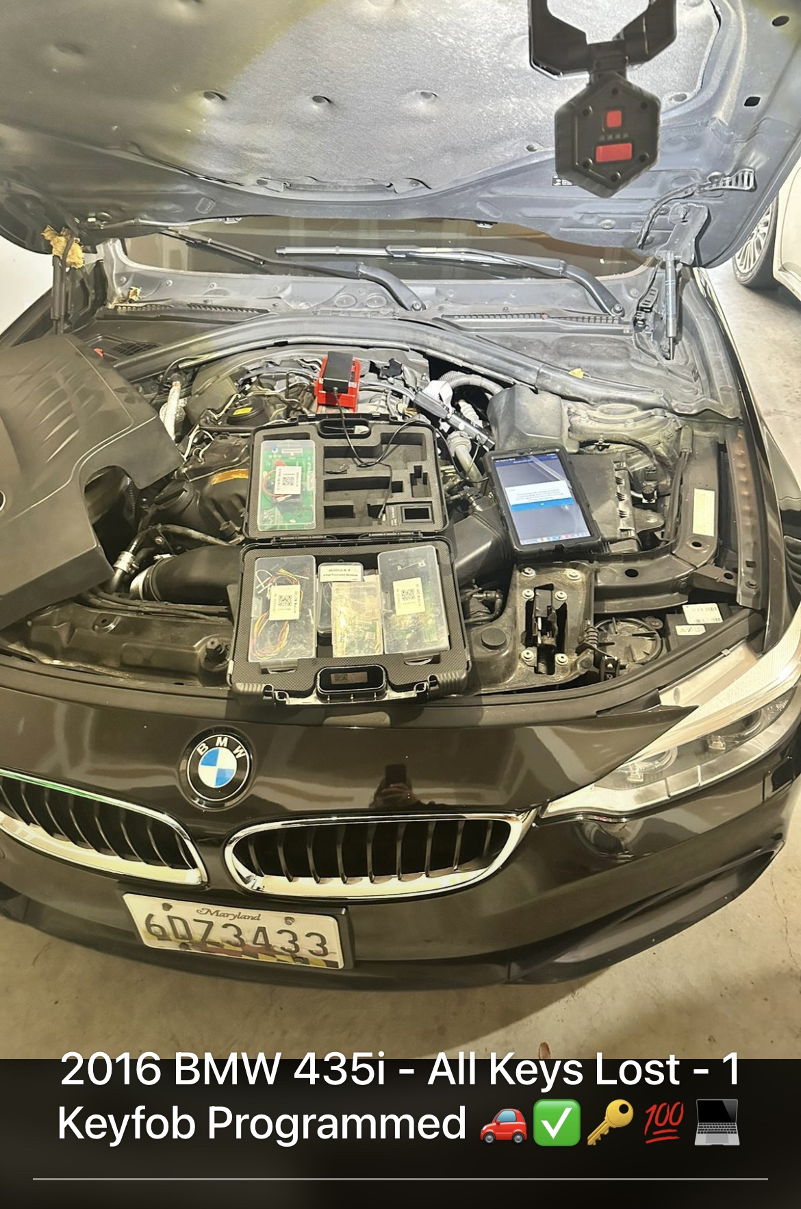 2016 BMW 435i – All Keys Lost – 1 Keyfob Programmed 🚗 🔑💯💻 – Bimmer ...