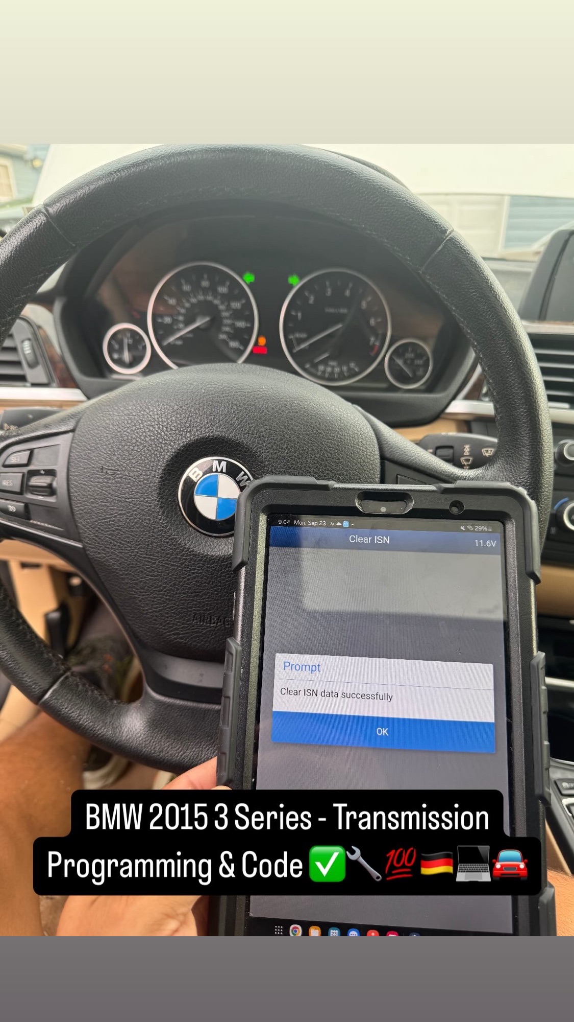 BMW 2015 3 Series – Transmission Programming & Code 🔧💯🇩🇪💻🚘 – Bimmer ...